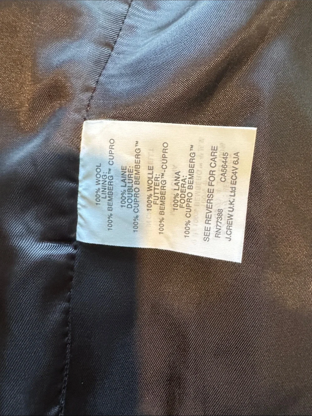 J Crew Black Men's Dress Vest
